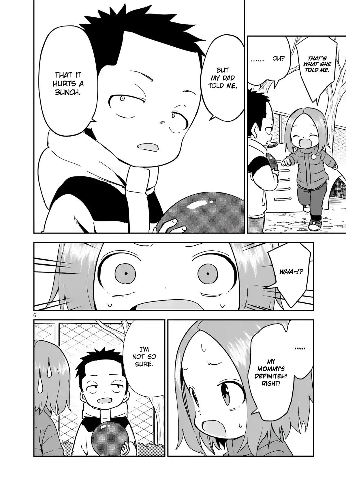 Karakai Jouzu no (Moto) Takagi-san Chapter 261 page 6 - Chapter 261