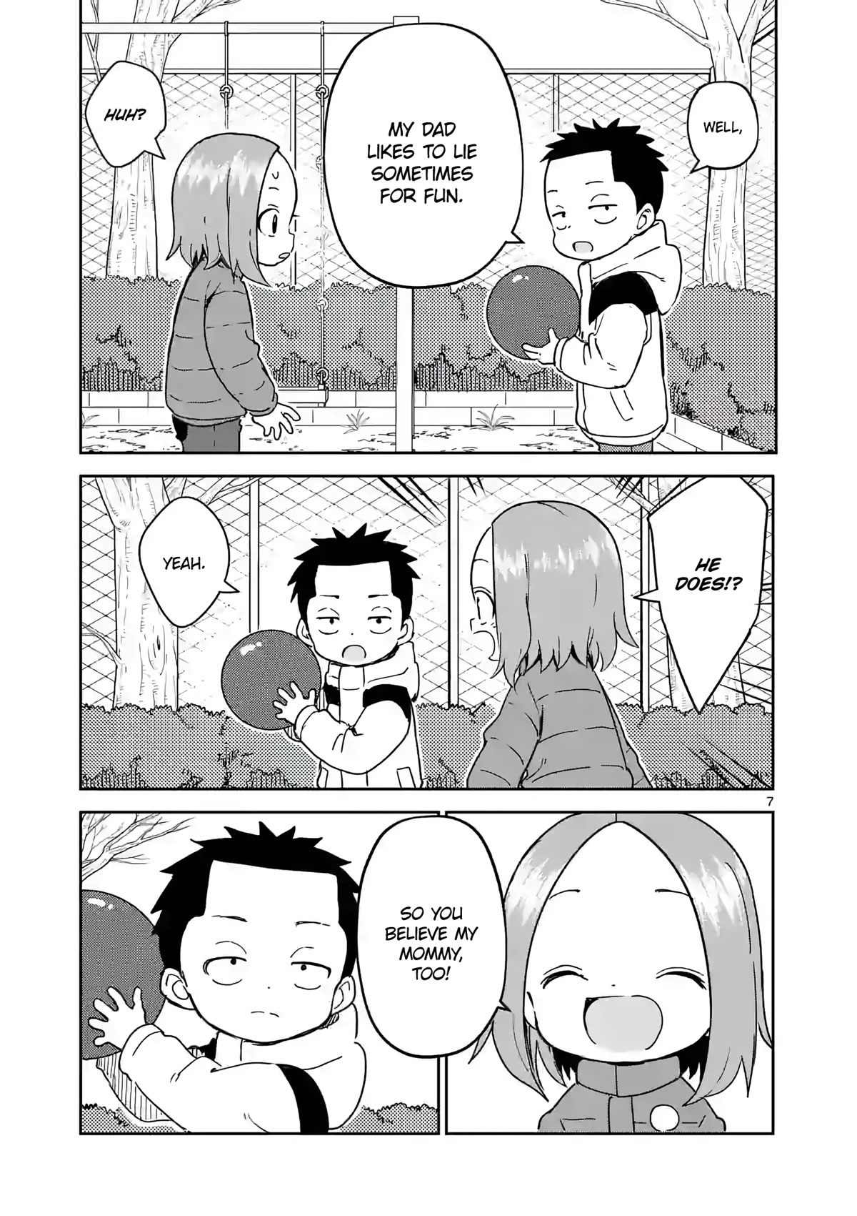 Karakai Jouzu no (Moto) Takagi-san Chapter 261 page 7 - Chapter 261