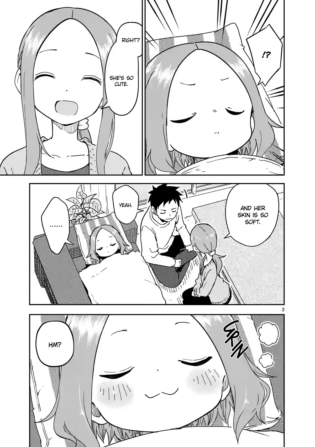 Karakai Jouzu no (Moto) Takagi-san Chapter 262 page 3 - Chapter 262