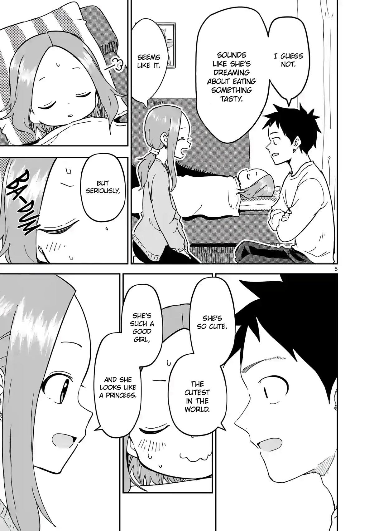 Karakai Jouzu no (Moto) Takagi-san Chapter 262 page 5 - Chapter 262