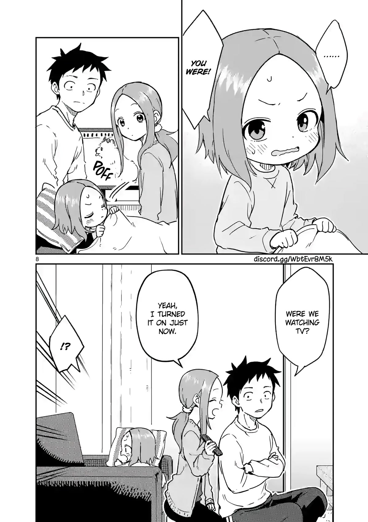 Karakai Jouzu no (Moto) Takagi-san Chapter 262 page 8 - Chapter 262