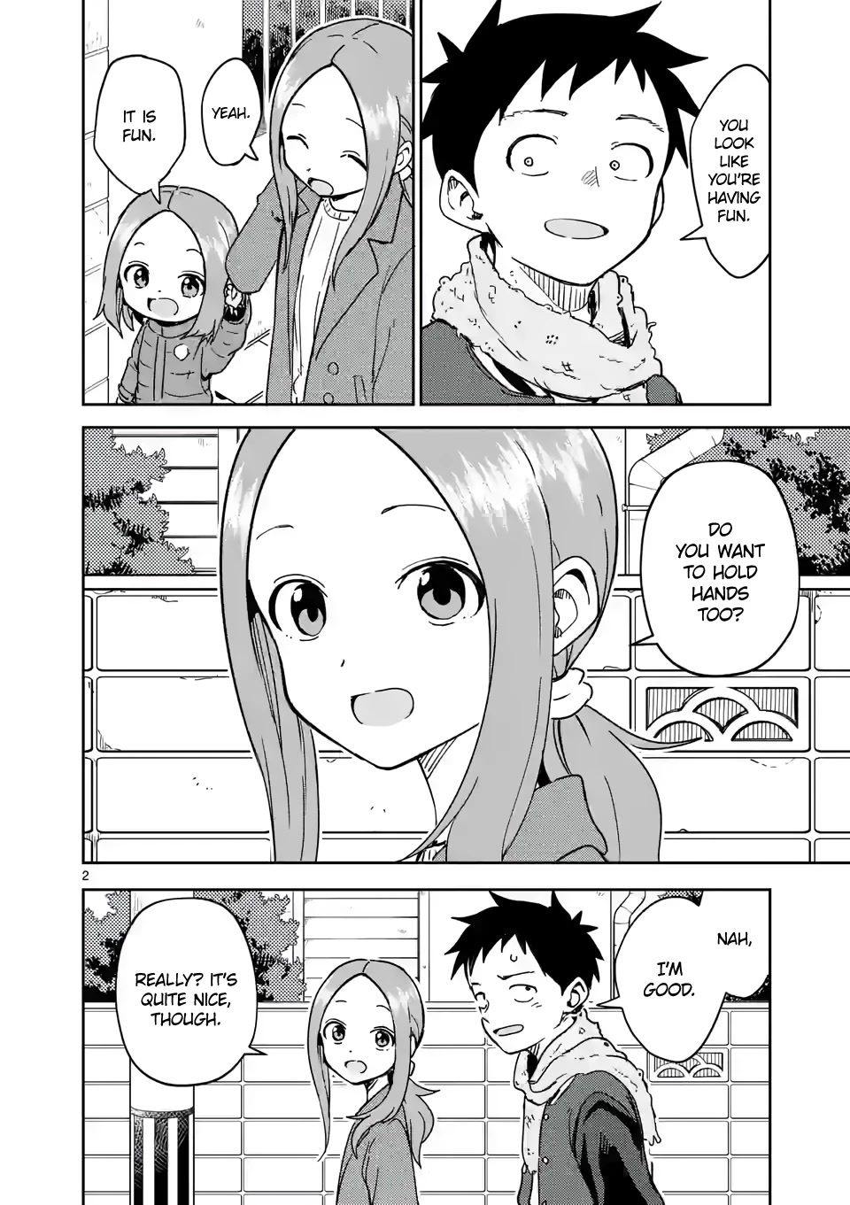 Karakai Jouzu no (Moto) Takagi-san Chapter 263 page 2 - Chapter 263