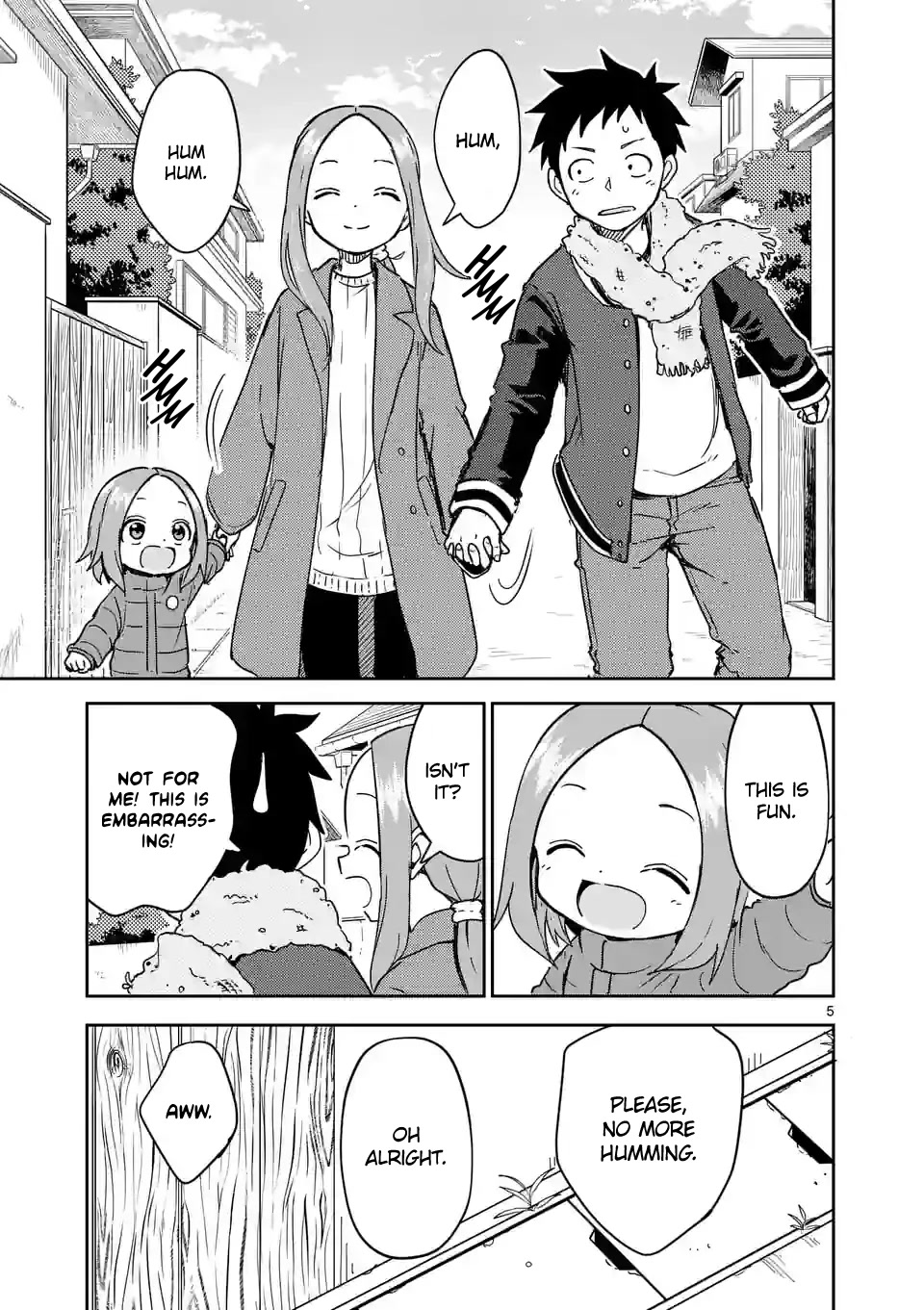 Karakai Jouzu no (Moto) Takagi-san Chapter 263 page 5 - Chapter 263