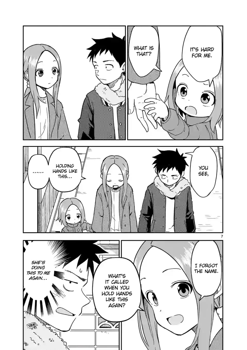 Karakai Jouzu no (Moto) Takagi-san Chapter 263 page 7 - Chapter 263