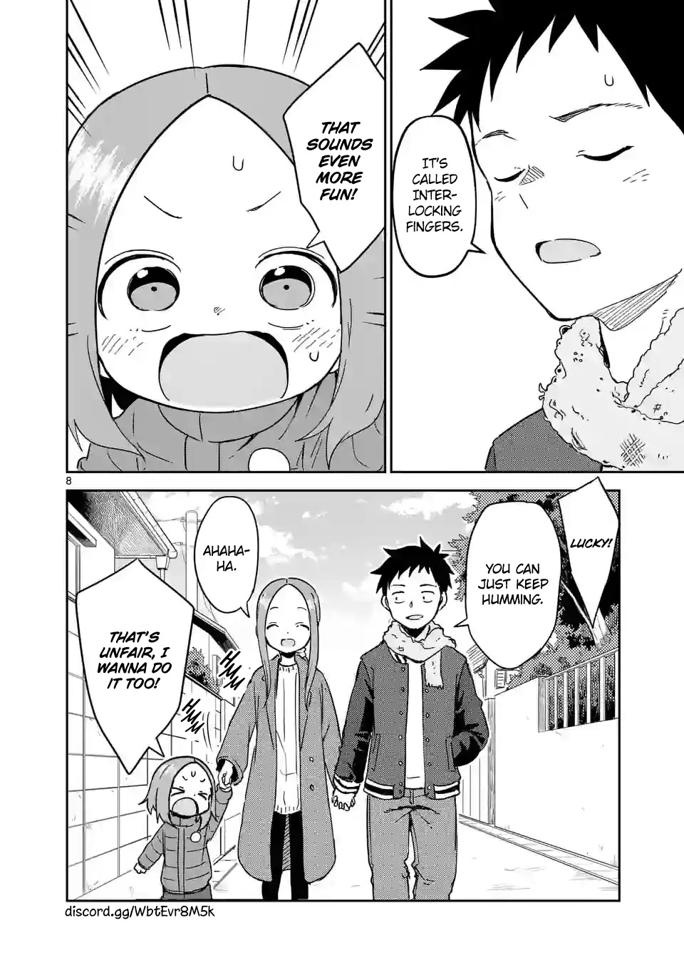 Karakai Jouzu no (Moto) Takagi-san Chapter 263 page 8 - Chapter 263