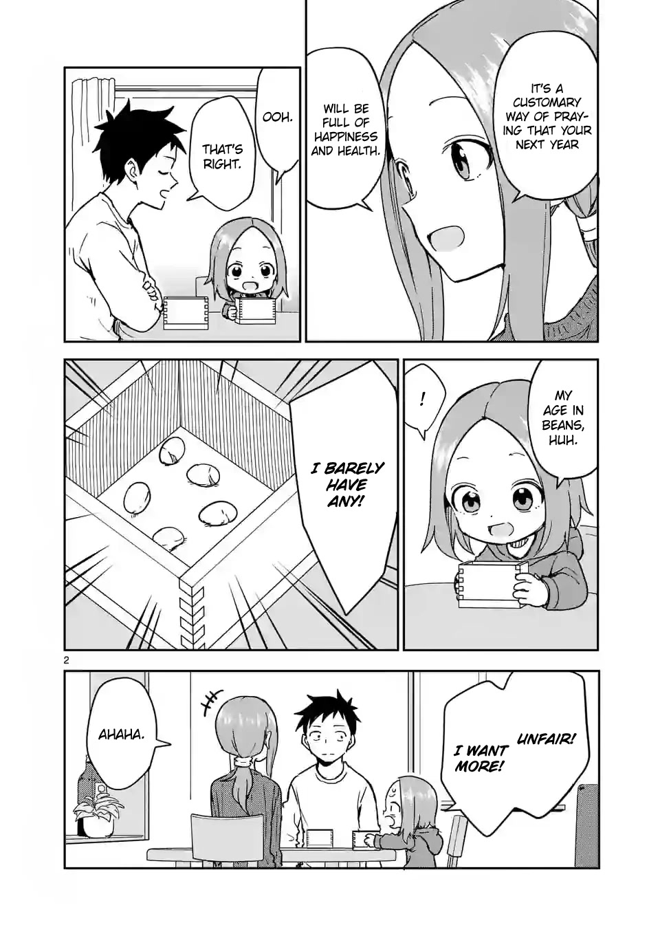 Karakai Jouzu no (Moto) Takagi-san Chapter 264 page 2 - Chapter 264