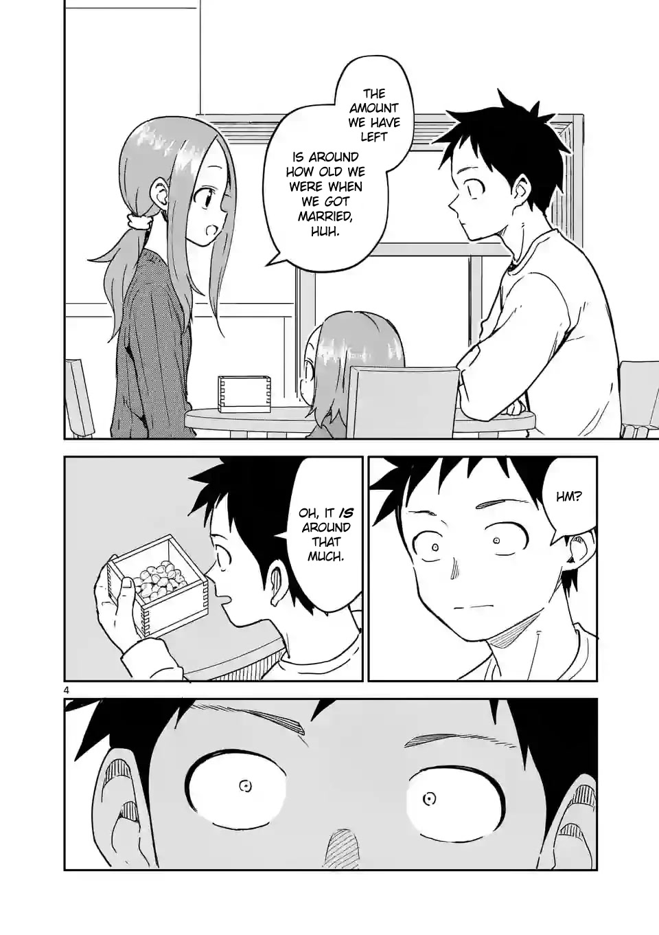 Karakai Jouzu no (Moto) Takagi-san Chapter 264 page 4 - Chapter 264