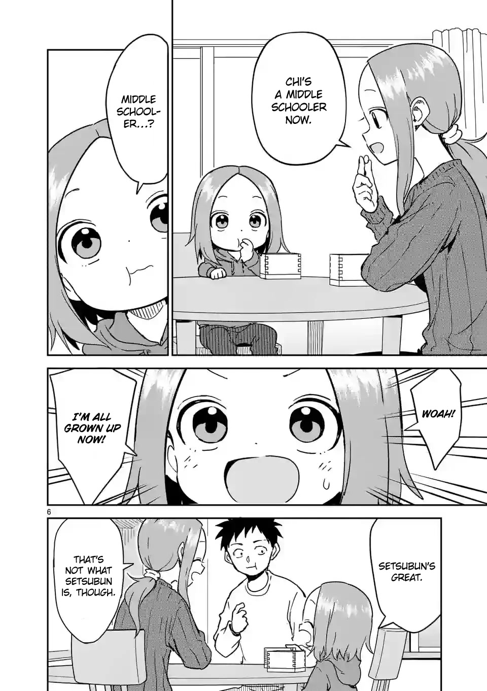 Karakai Jouzu no (Moto) Takagi-san Chapter 264 page 6 - Chapter 264