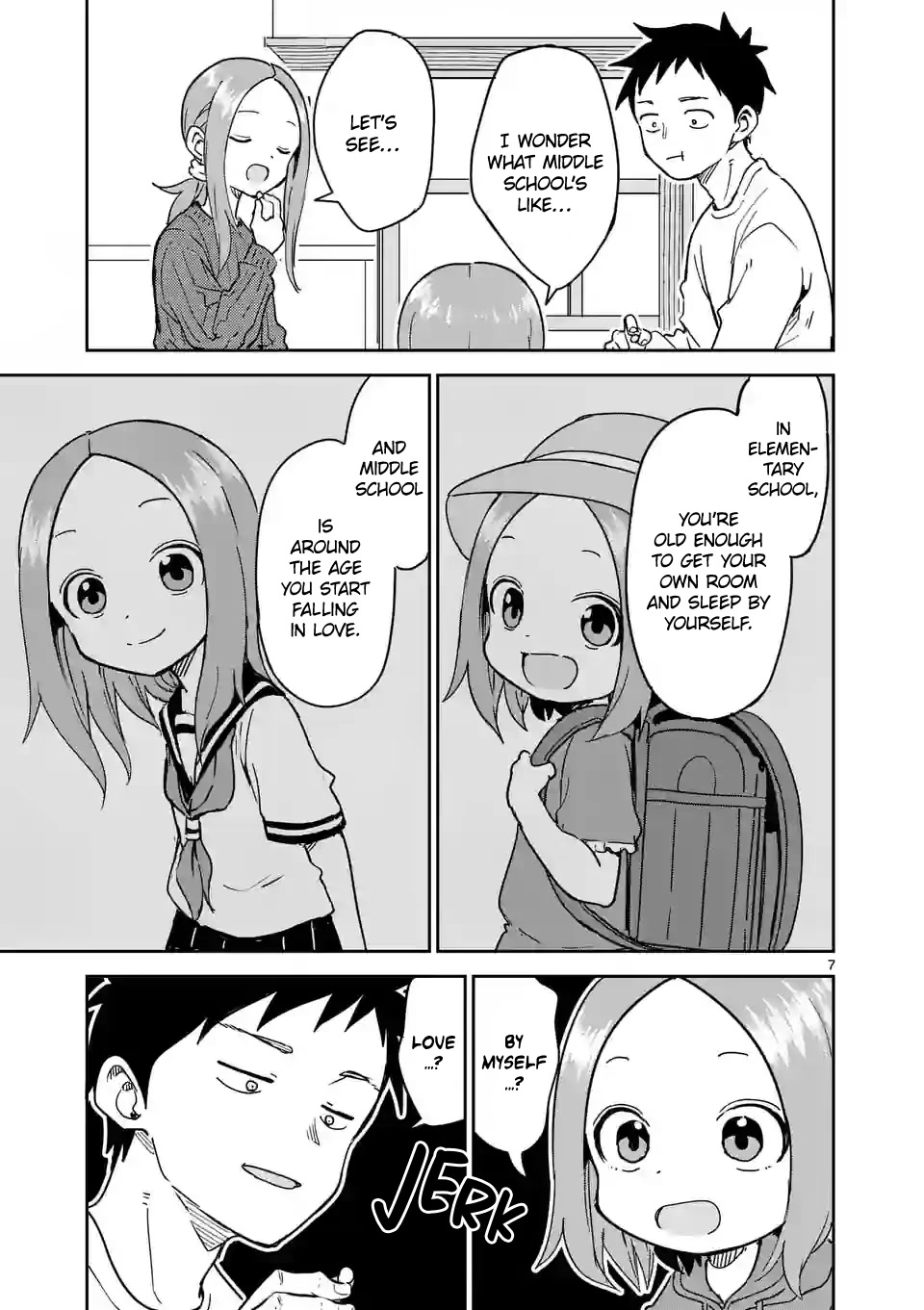 Karakai Jouzu no (Moto) Takagi-san Chapter 264 page 7 - Chapter 264