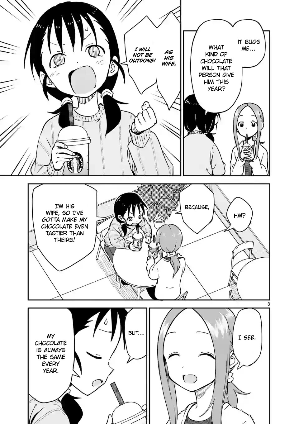 Karakai Jouzu no (Moto) Takagi-san Chapter 265 page 3 - Chapter 265