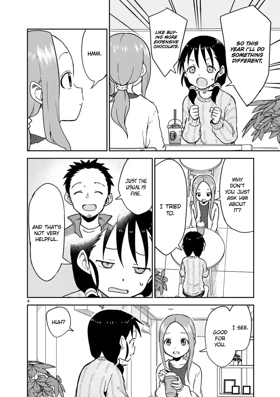 Karakai Jouzu no (Moto) Takagi-san Chapter 265 page 4 - Chapter 265