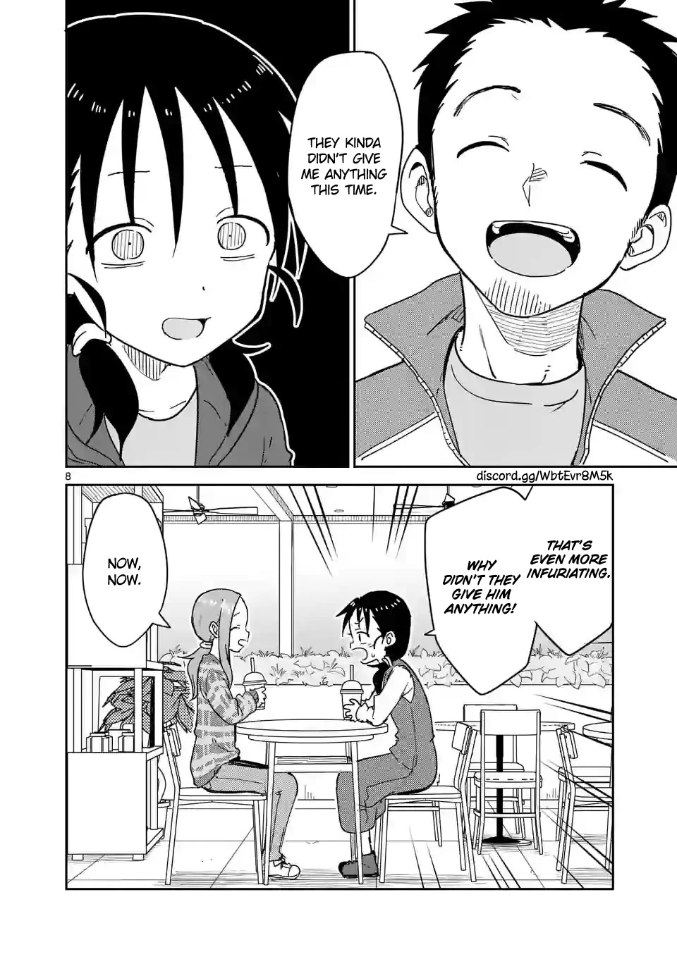 Karakai Jouzu no (Moto) Takagi-san Chapter 265 page 8 - Chapter 265