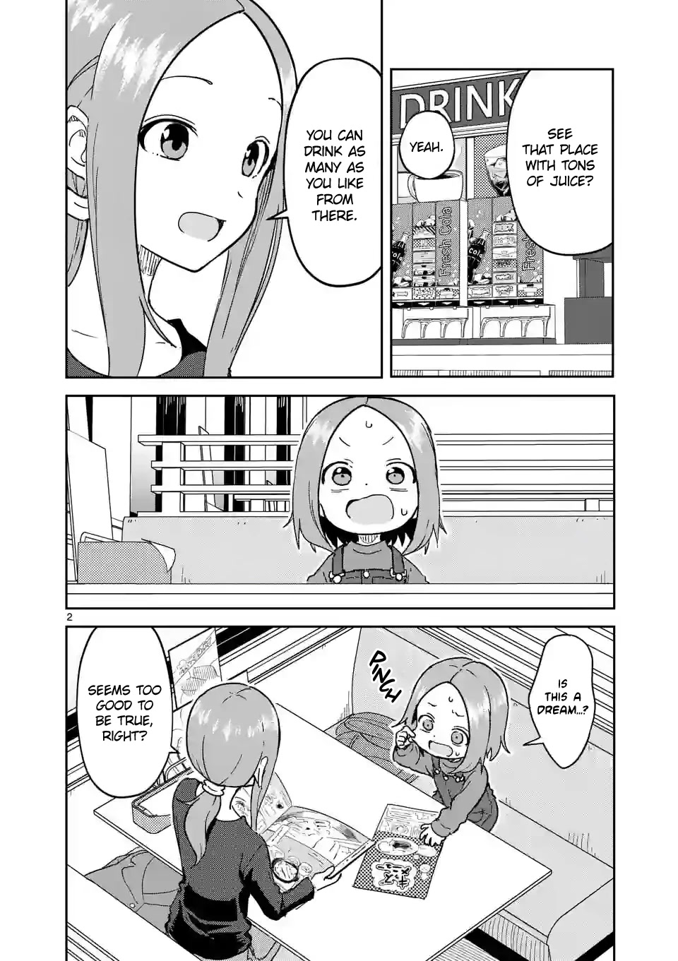 Karakai Jouzu no (Moto) Takagi-san Chapter 266 page 2 - Chapter 266