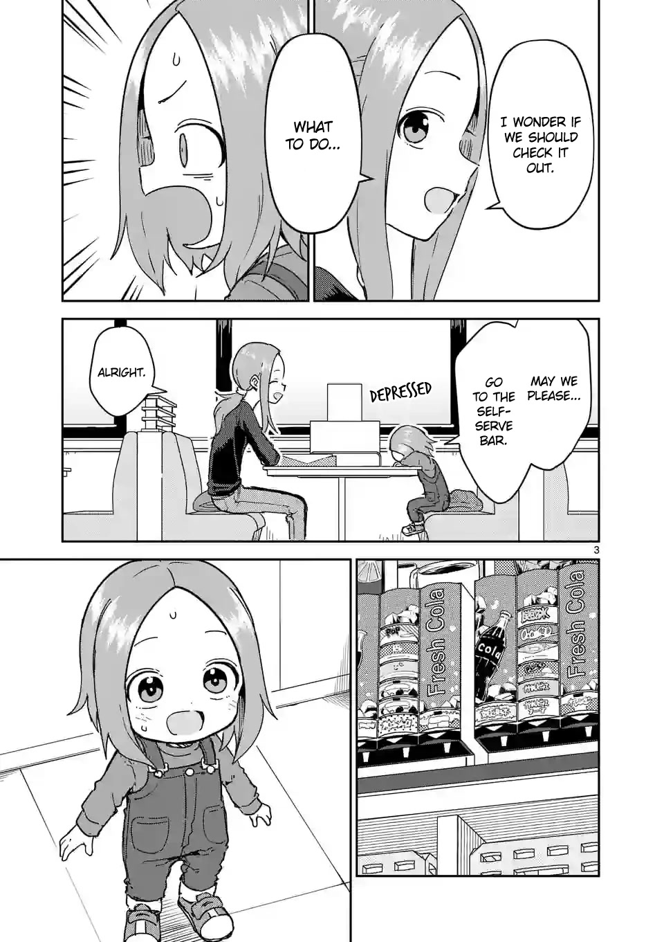 Karakai Jouzu no (Moto) Takagi-san Chapter 266 page 3 - Chapter 266