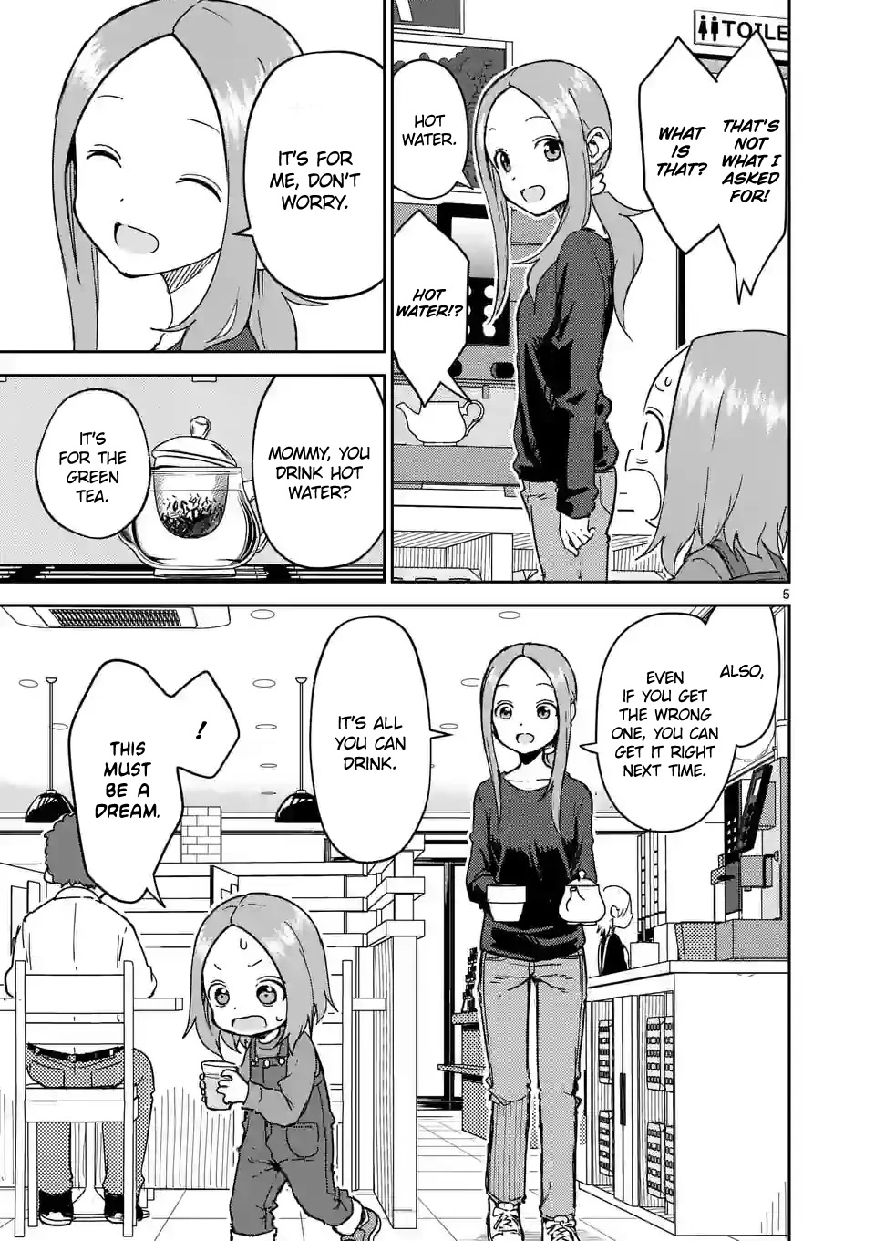 Karakai Jouzu no (Moto) Takagi-san Chapter 266 page 5 - Chapter 266