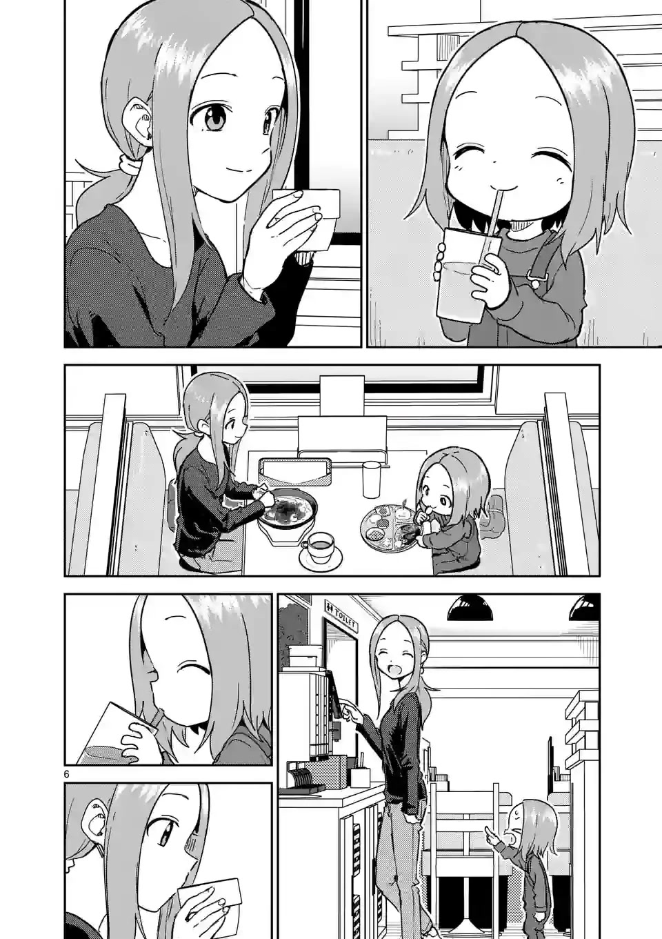Karakai Jouzu no (Moto) Takagi-san Chapter 266 page 6 - Chapter 266
