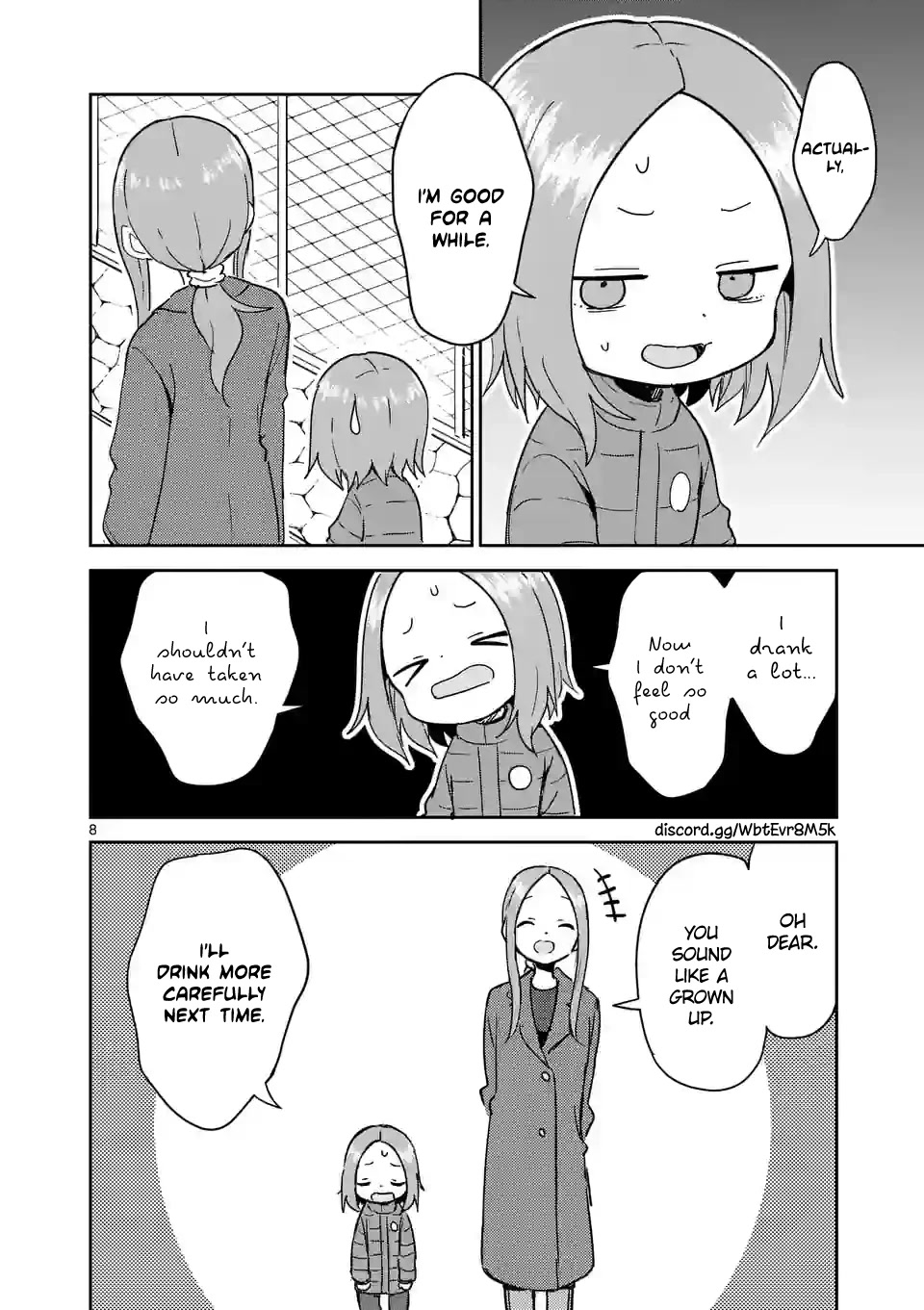 Karakai Jouzu no (Moto) Takagi-san Chapter 266 page 8 - Chapter 266