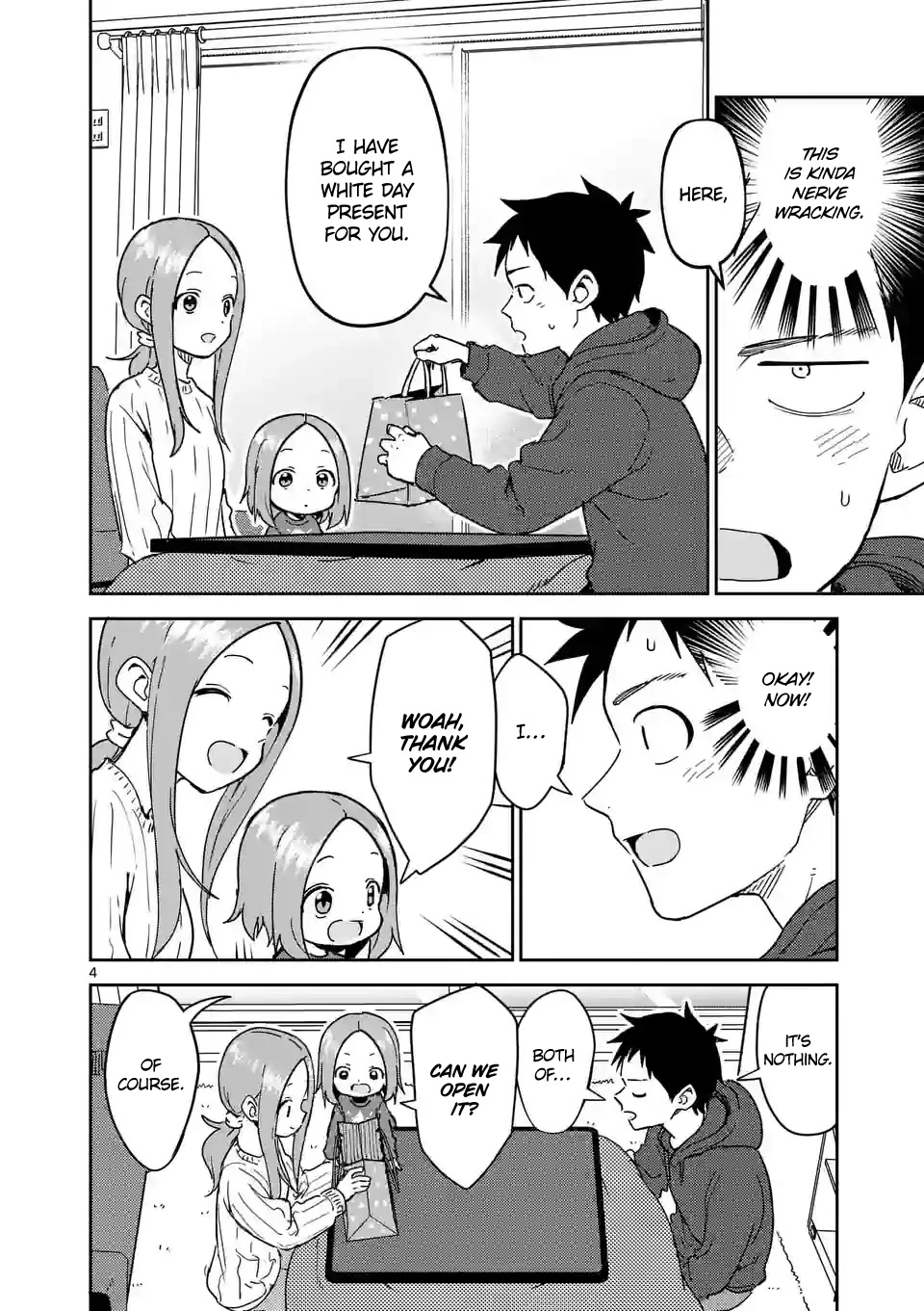 Karakai Jouzu no (Moto) Takagi-san Chapter 267 page 4 - Chapter 267