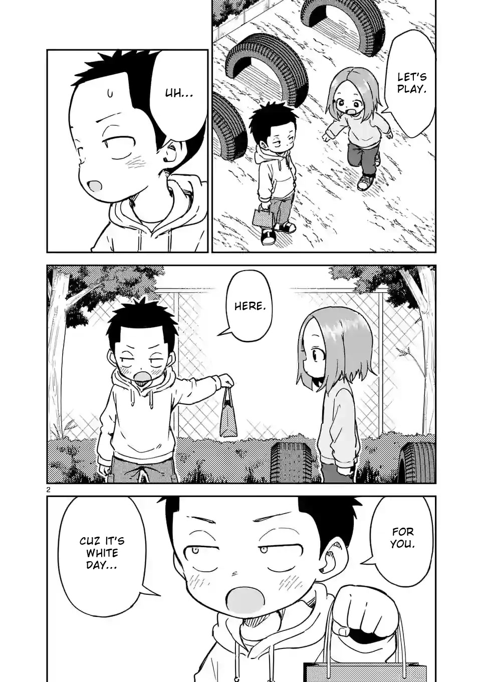 Karakai Jouzu no (Moto) Takagi-san Chapter 268 page 2 - Chapter 268