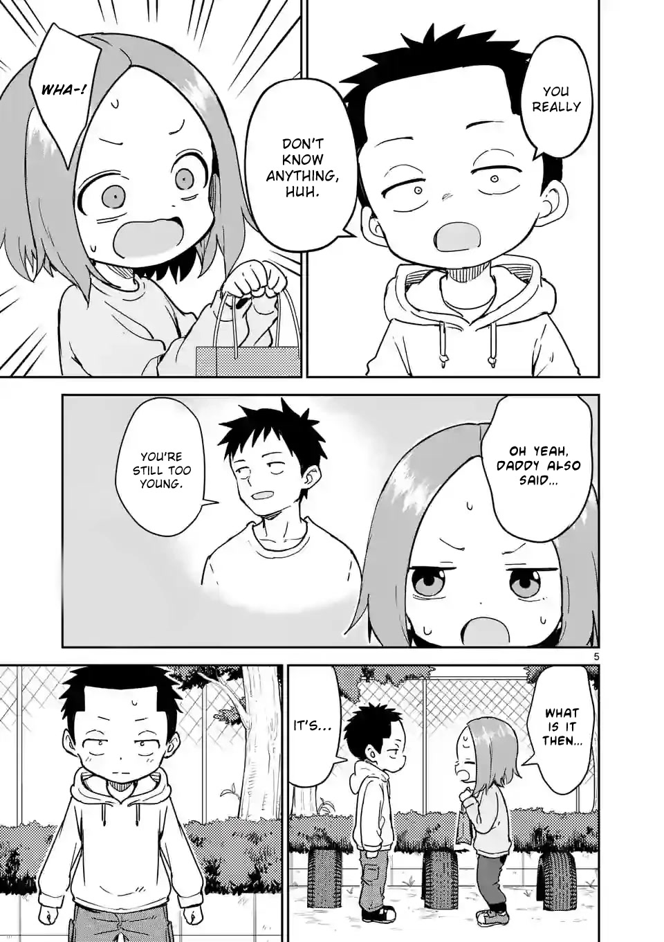 Karakai Jouzu no (Moto) Takagi-san Chapter 268 page 5 - Chapter 268
