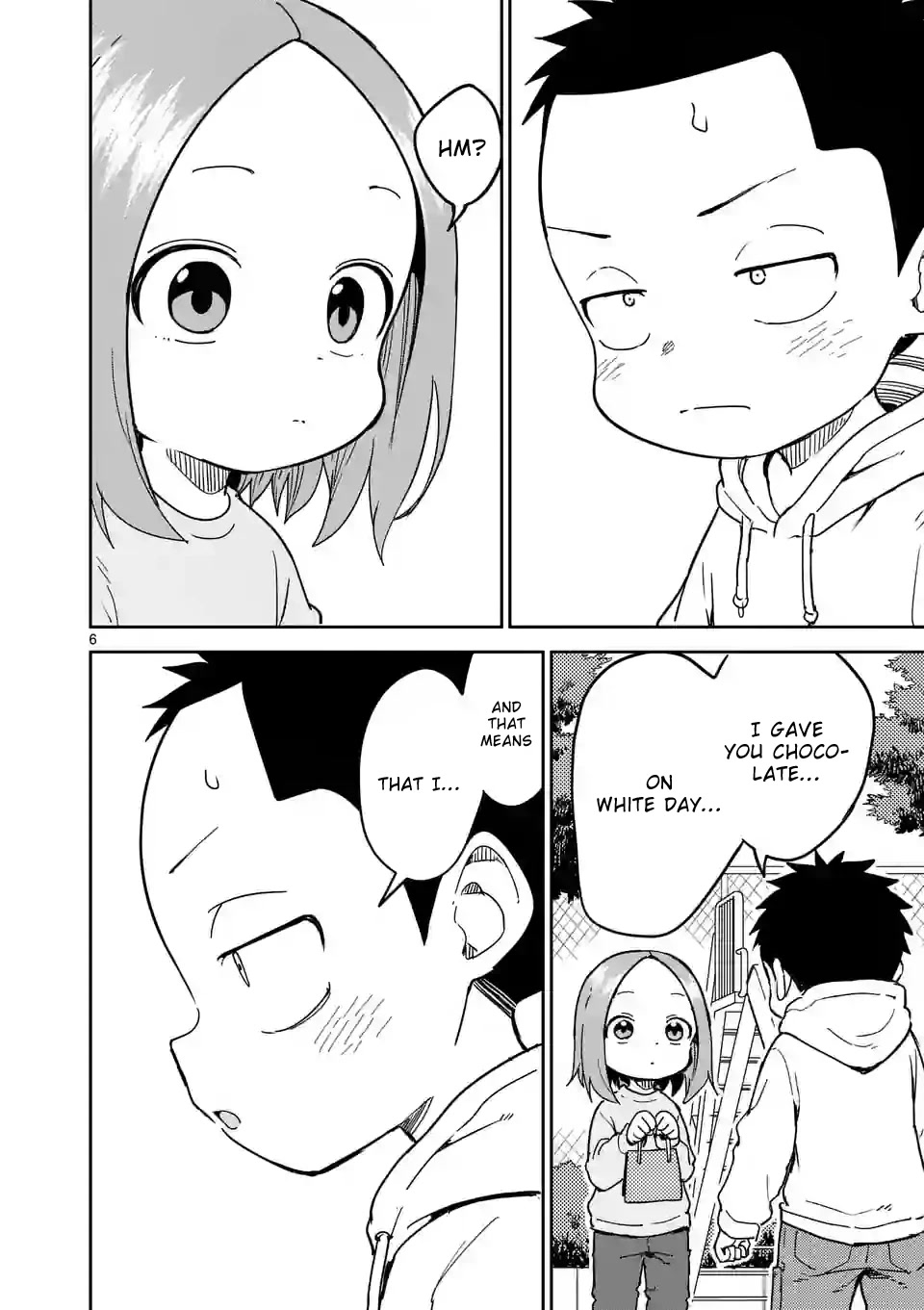 Karakai Jouzu no (Moto) Takagi-san Chapter 268 page 6 - Chapter 268