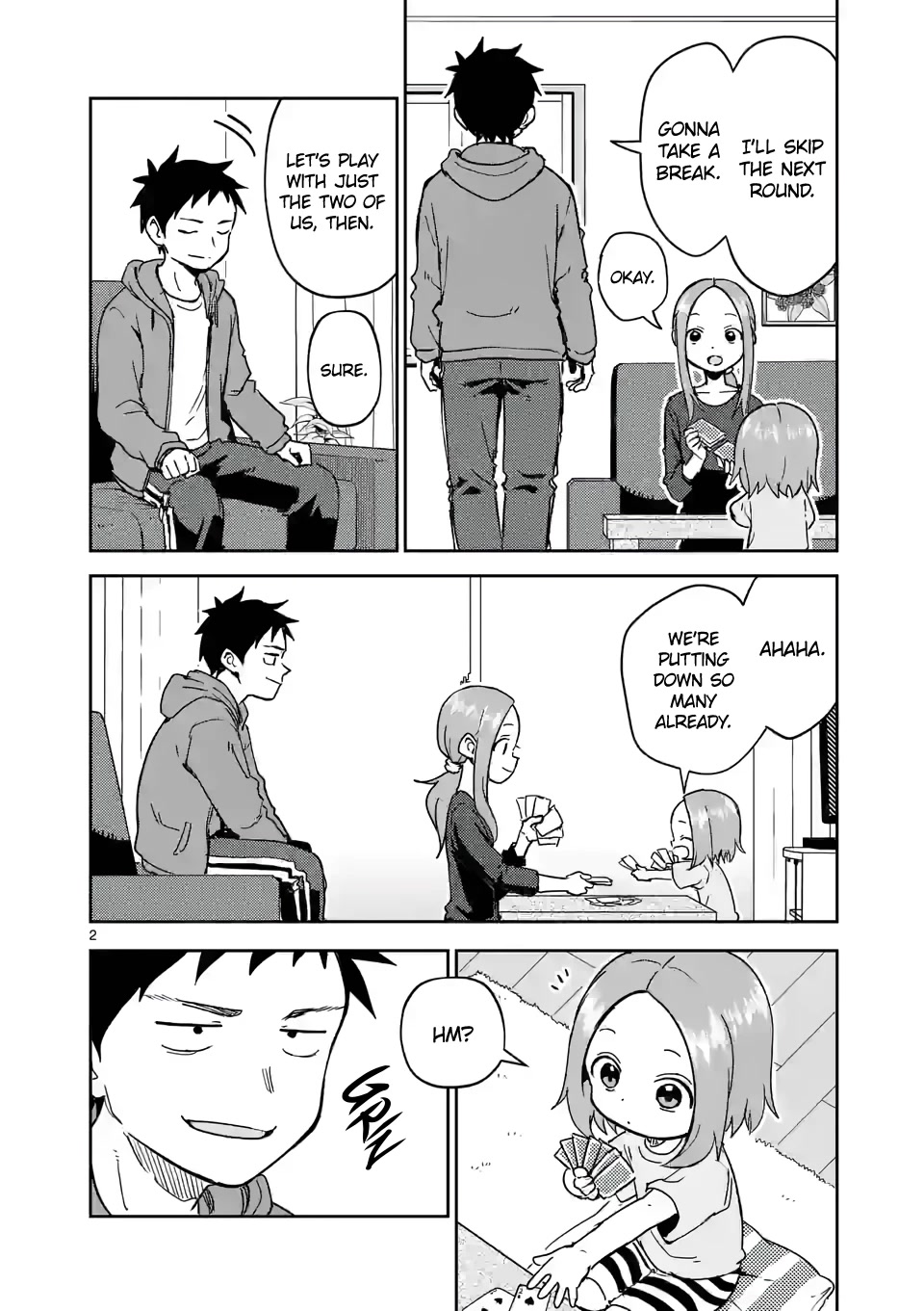 Karakai Jouzu no (Moto) Takagi-san Chapter 269 page 2 - Chapter 269