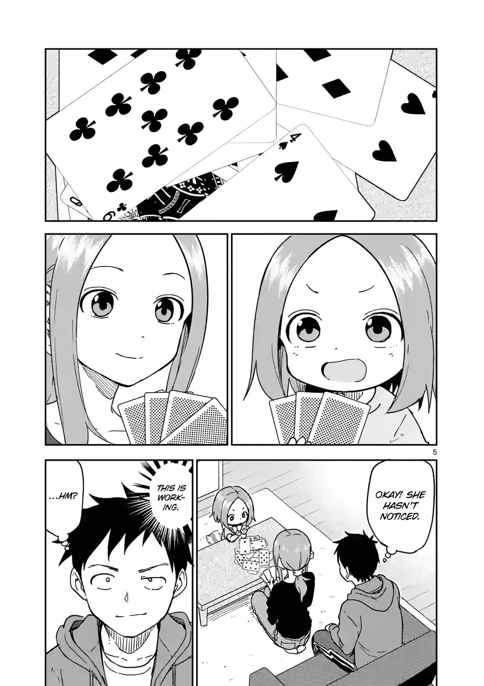 Karakai Jouzu no (Moto) Takagi-san Chapter 269 page 5 - Chapter 269
