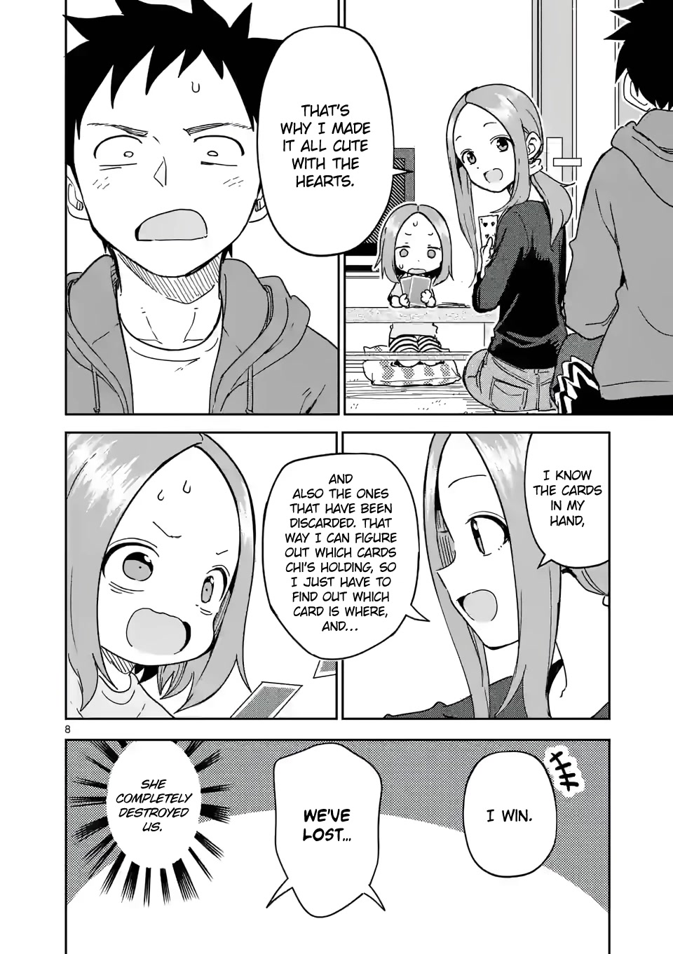 Karakai Jouzu no (Moto) Takagi-san Chapter 269 page 8 - Chapter 269