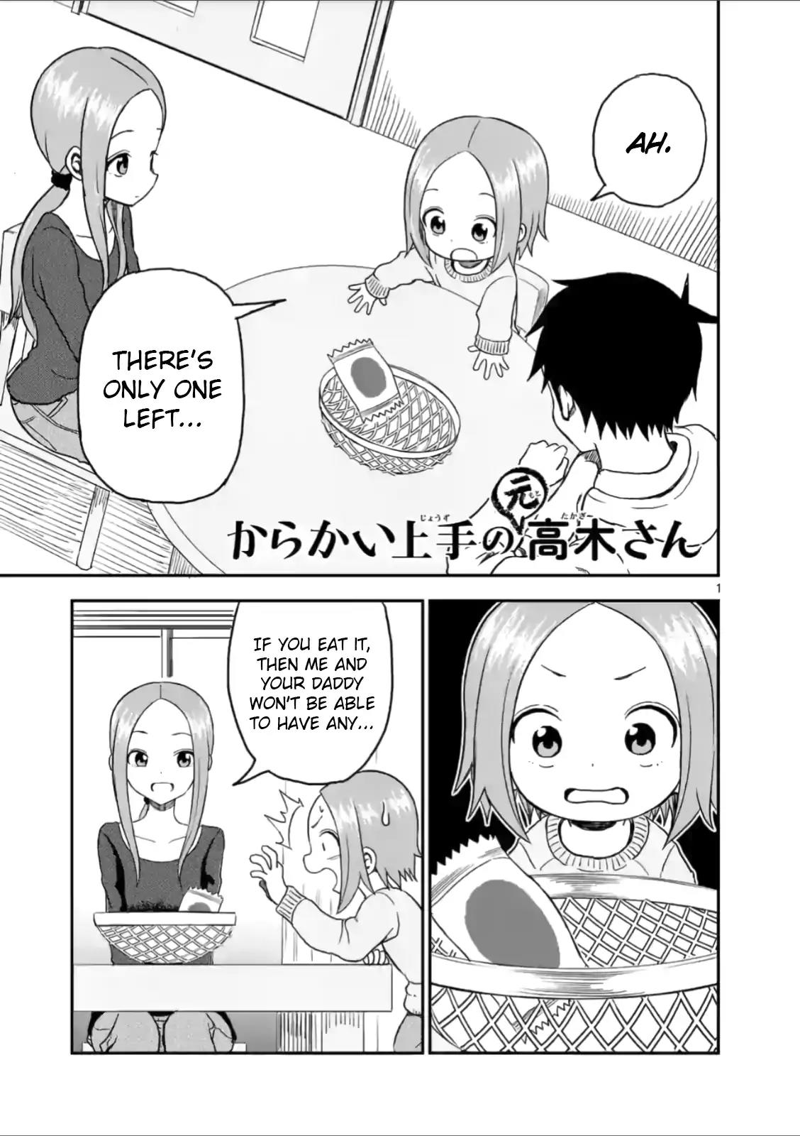 Karakai Jouzu no (Moto) Takagi-san Chapter 27 page 1 - Chapter 27