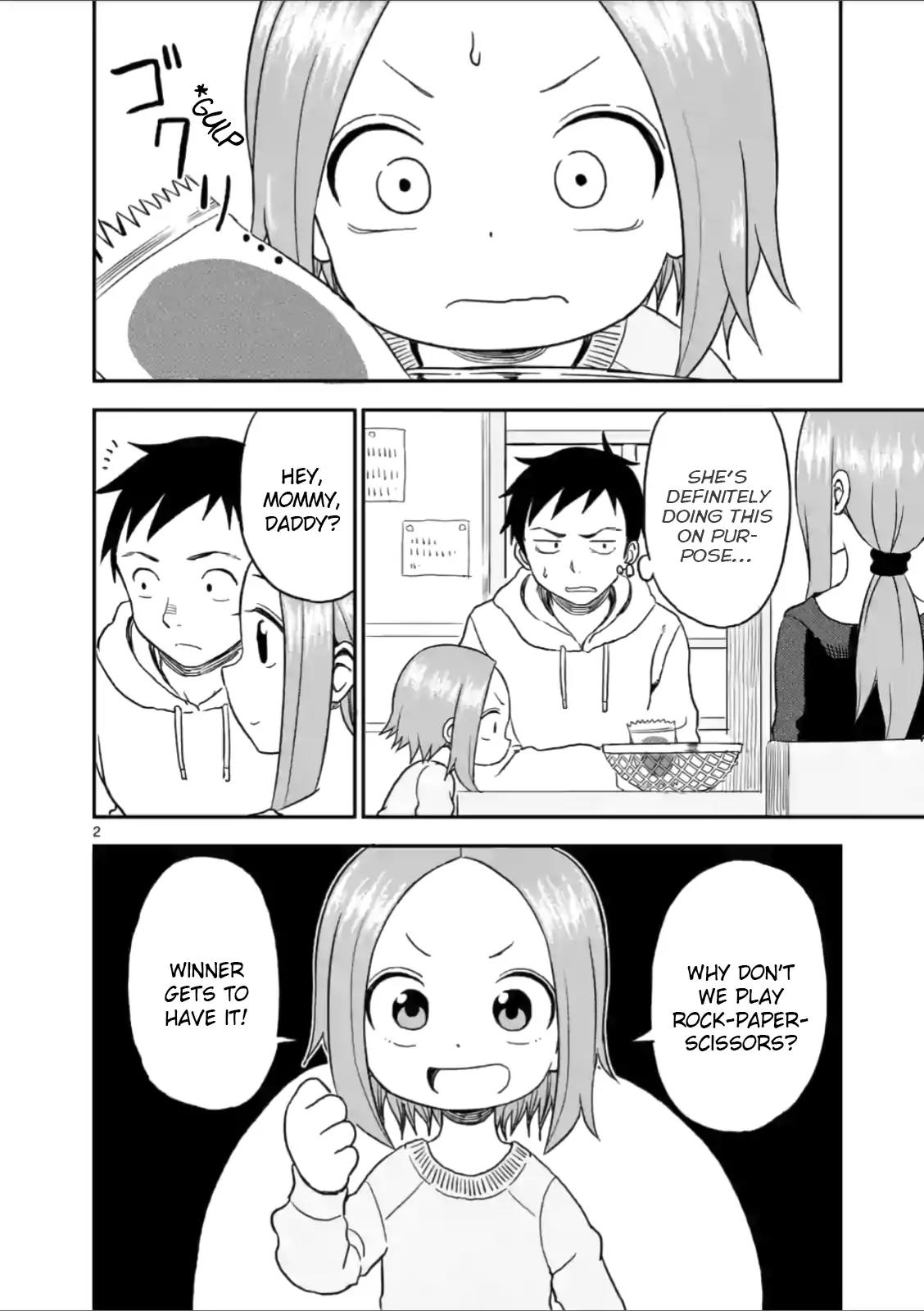 Karakai Jouzu no (Moto) Takagi-san Chapter 27 page 2 - Chapter 27