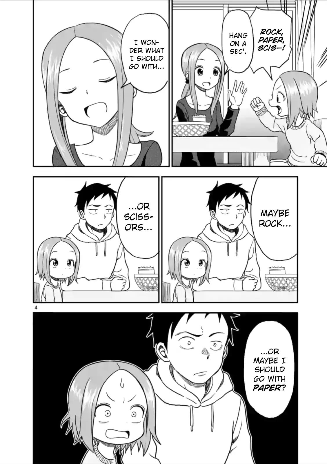 Karakai Jouzu no (Moto) Takagi-san Chapter 27 page 4 - Chapter 27