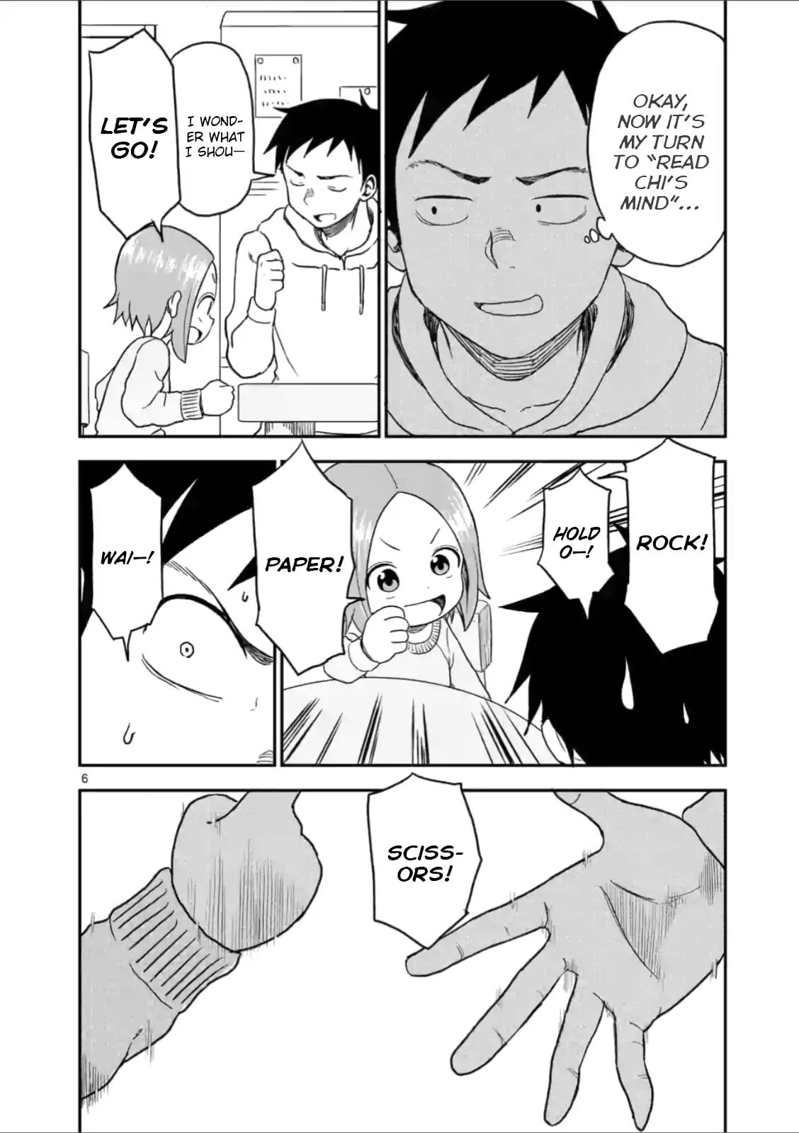 Karakai Jouzu no (Moto) Takagi-san Chapter 27 page 6 - Chapter 27