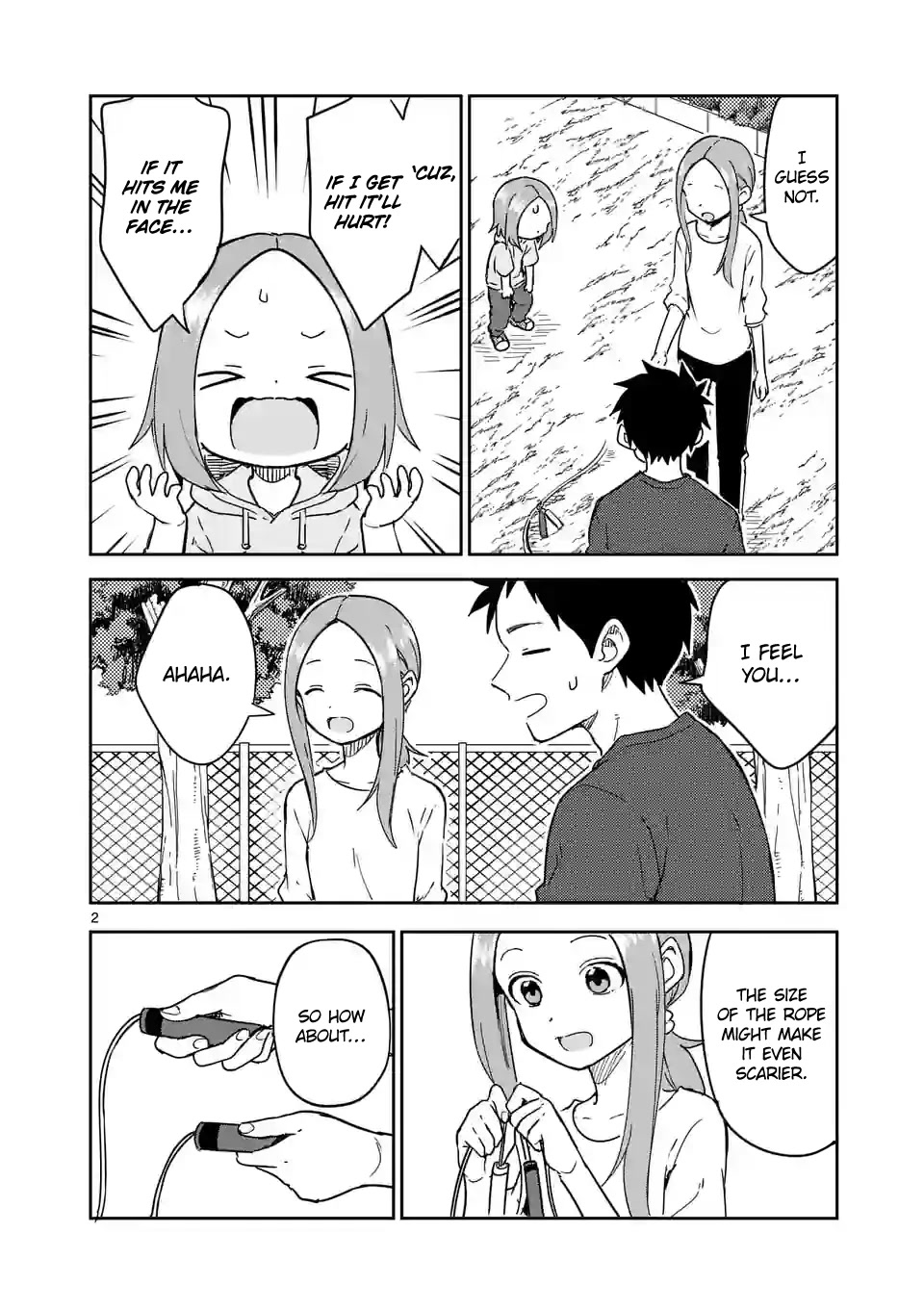 Karakai Jouzu no (Moto) Takagi-san Chapter 271 page 2 - Chapter 271