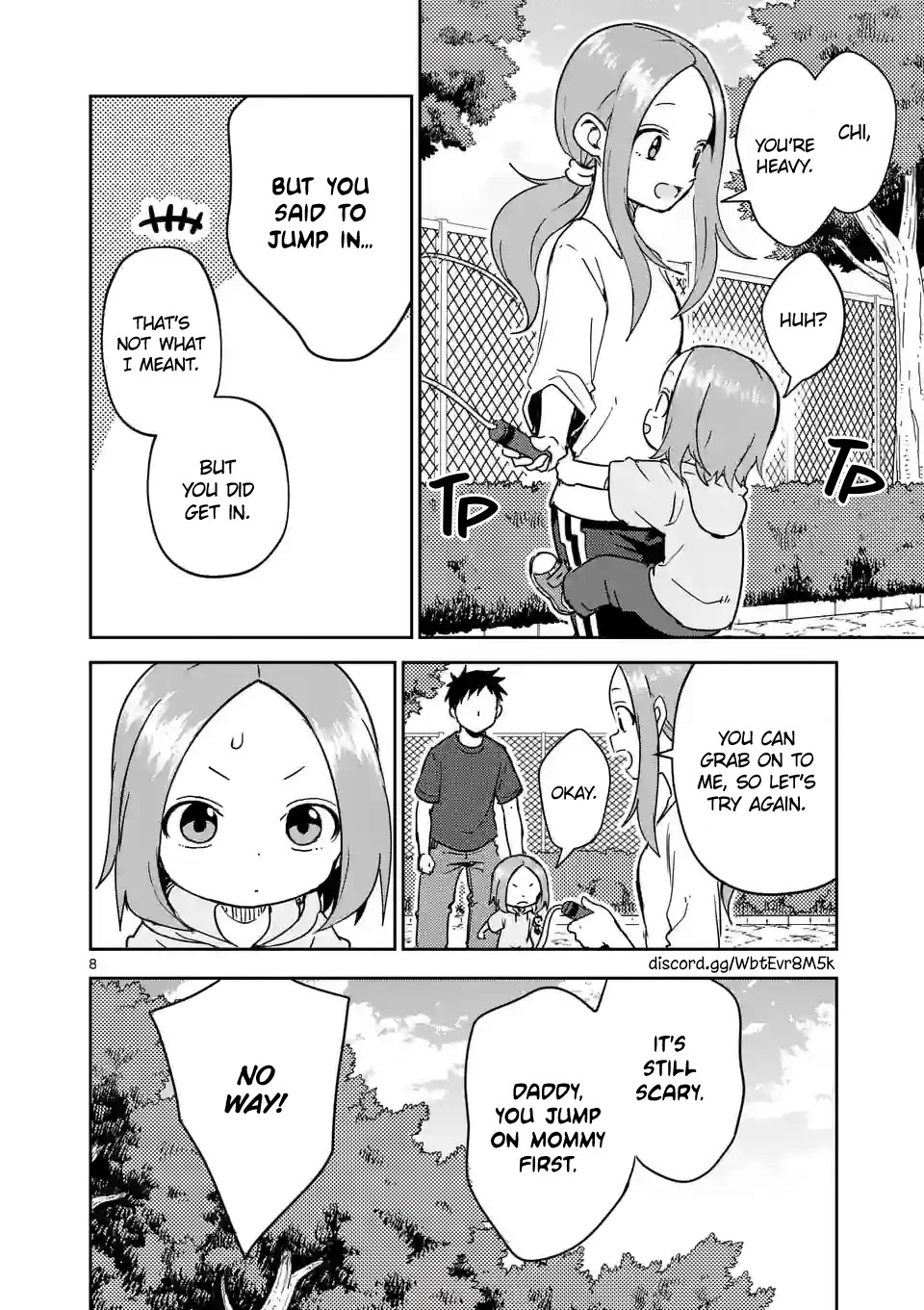 Karakai Jouzu no (Moto) Takagi-san Chapter 271 page 8 - Chapter 271
