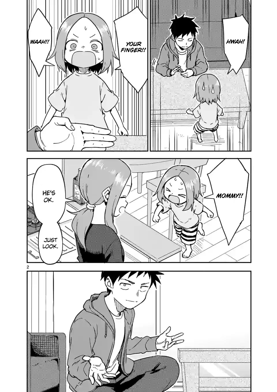 Karakai Jouzu no (Moto) Takagi-san Chapter 272 page 2 - Chapter 272
