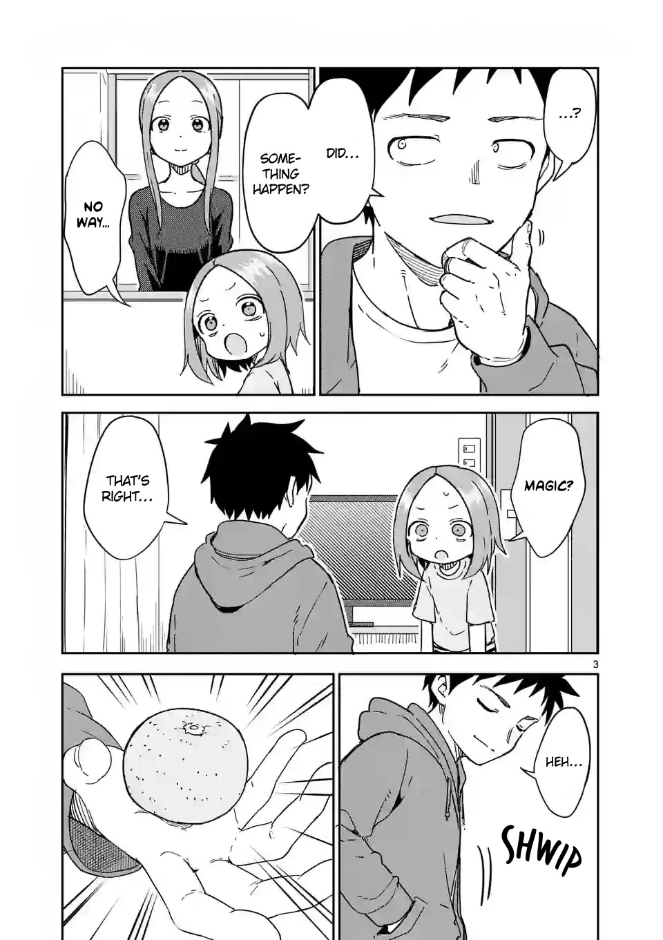 Karakai Jouzu no (Moto) Takagi-san Chapter 272 page 3 - Chapter 272
