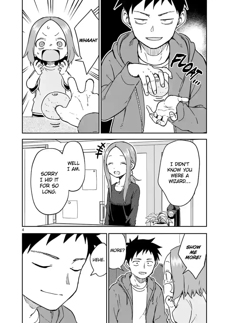 Karakai Jouzu no (Moto) Takagi-san Chapter 272 page 4 - Chapter 272