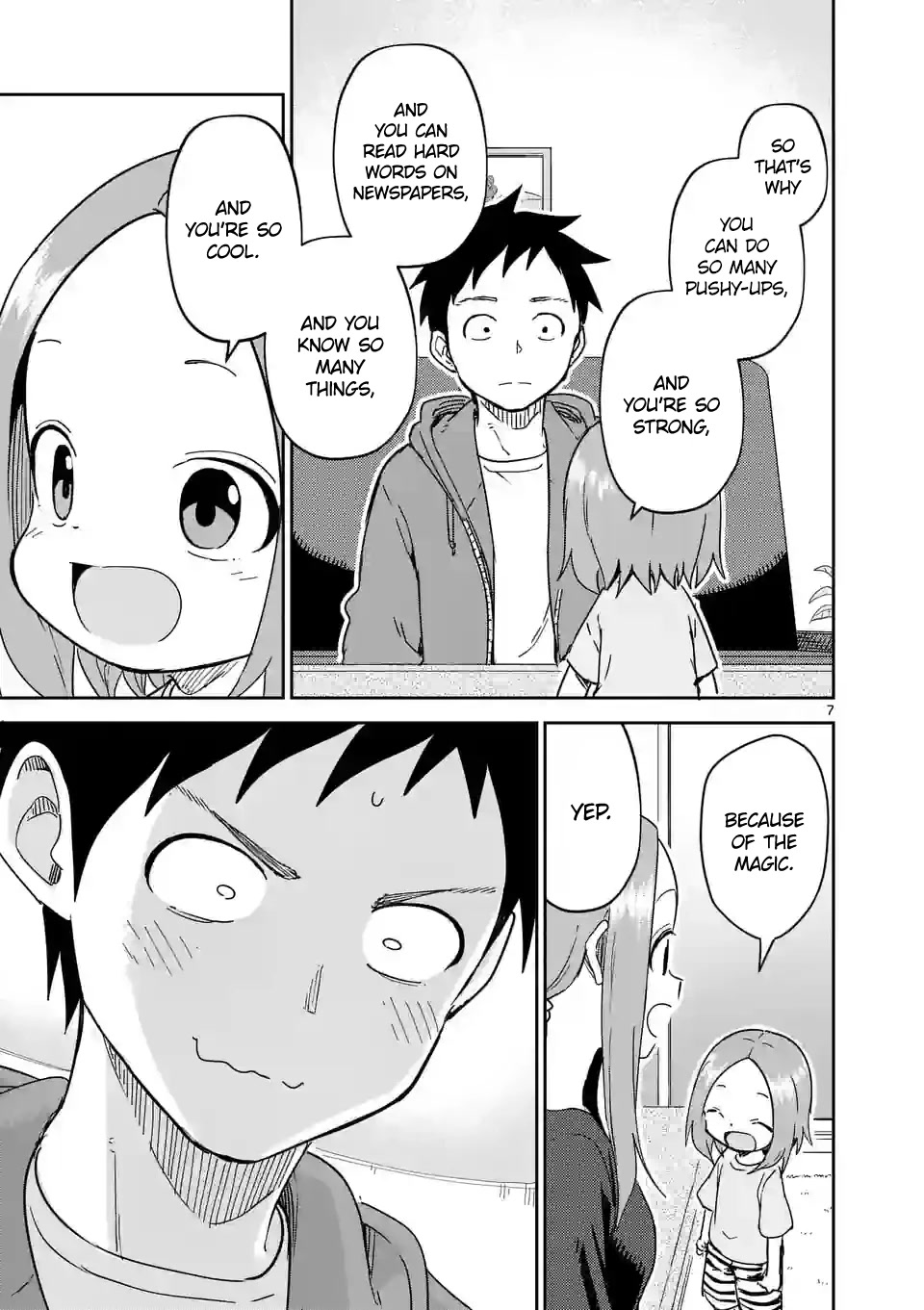 Karakai Jouzu no (Moto) Takagi-san Chapter 272 page 7 - Chapter 272