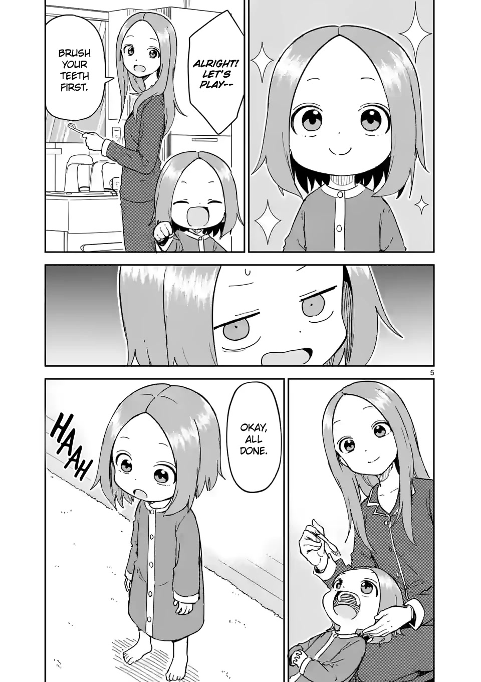 Karakai Jouzu no (Moto) Takagi-san Chapter 273 page 5 - Chapter 273