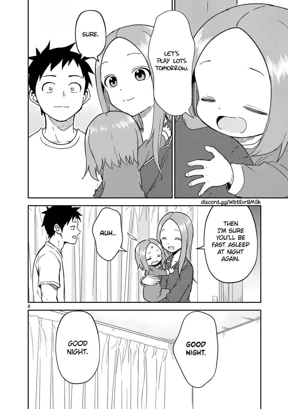 Karakai Jouzu no (Moto) Takagi-san Chapter 273 page 8 - Chapter 273