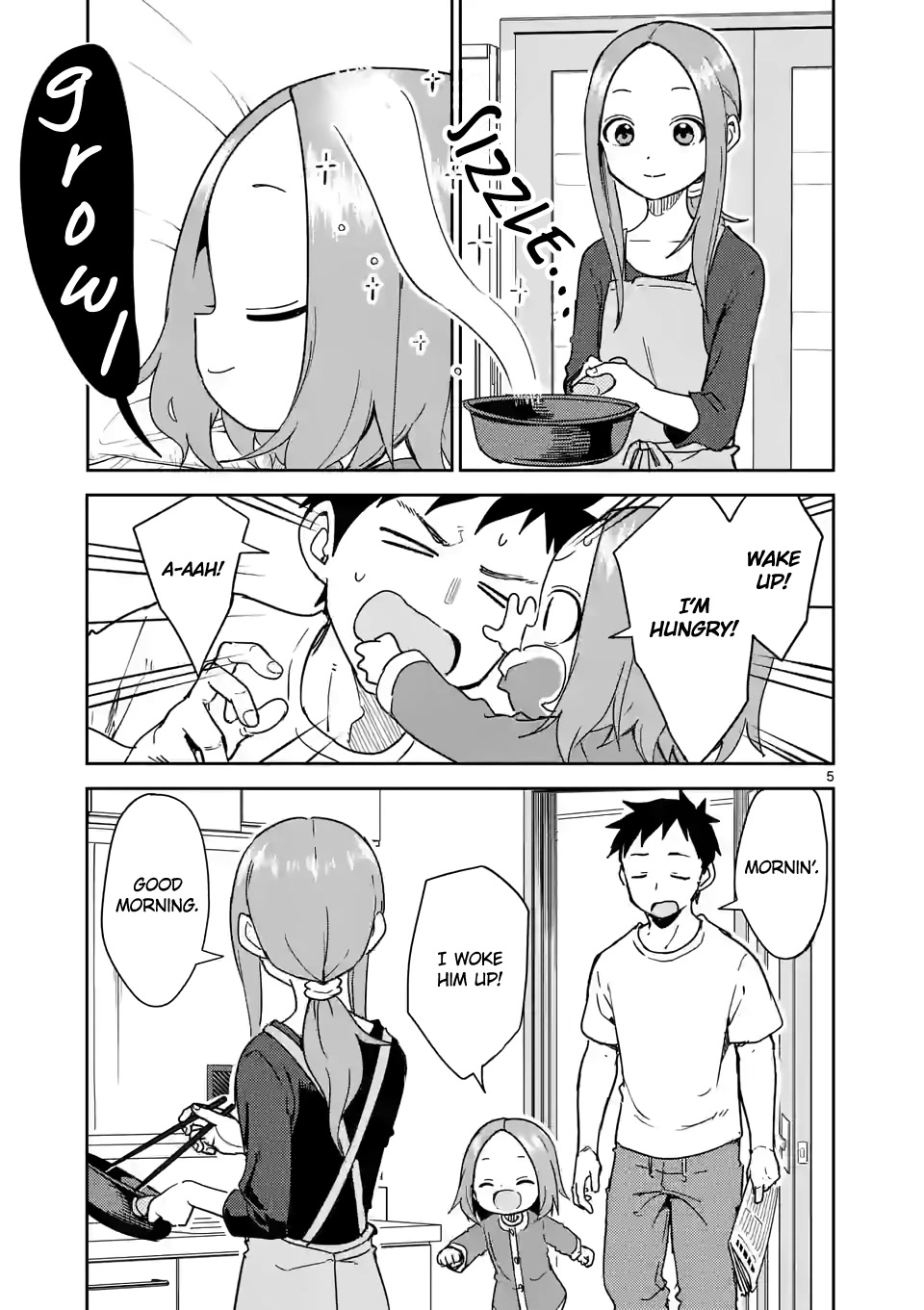 Karakai Jouzu no (Moto) Takagi-san Chapter 274 page 5 - Chapter 274