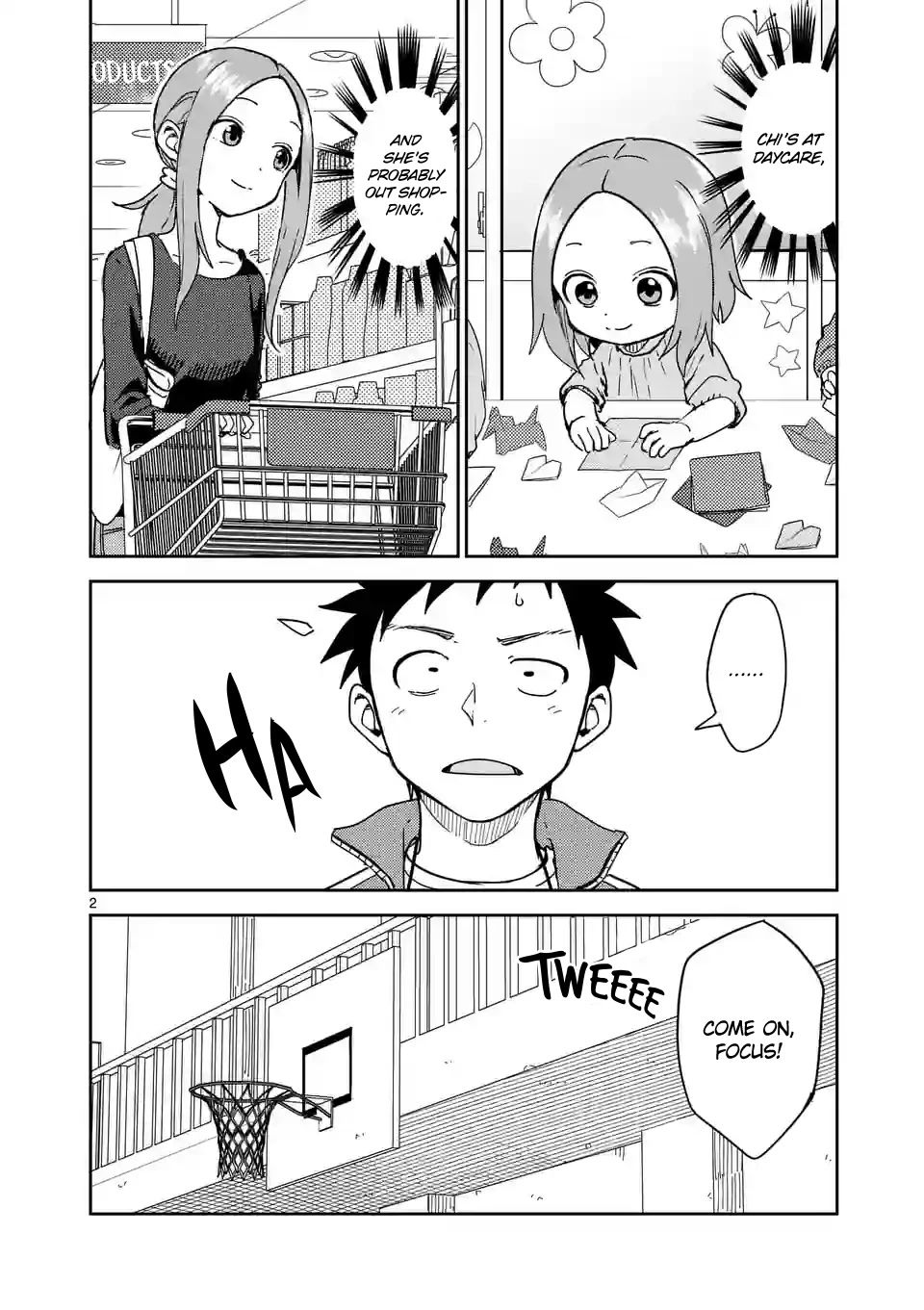 Karakai Jouzu no (Moto) Takagi-san Chapter 275 page 2 - Chapter 275