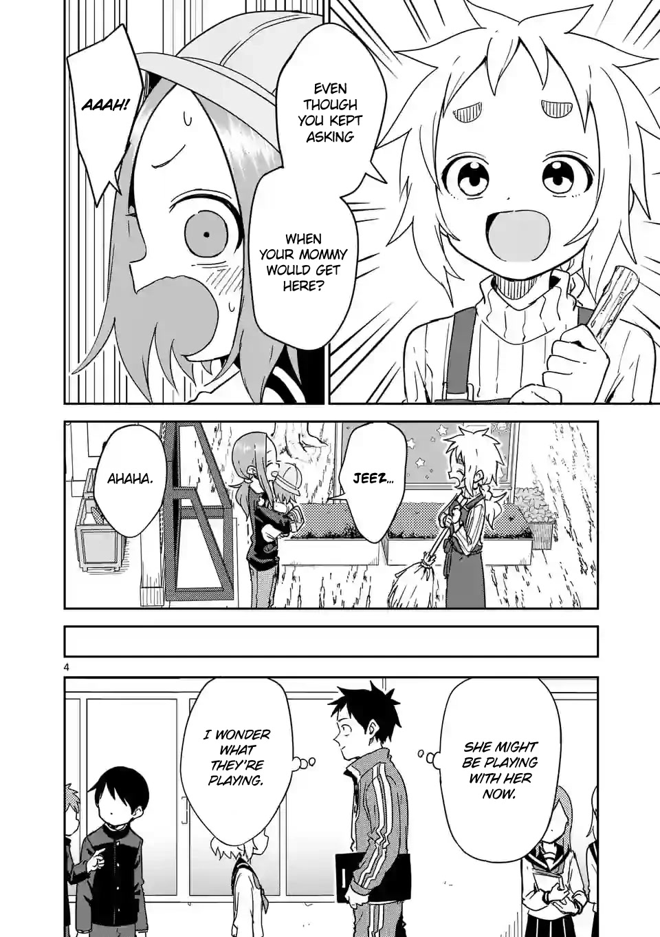 Karakai Jouzu no (Moto) Takagi-san Chapter 275 page 4 - Chapter 275