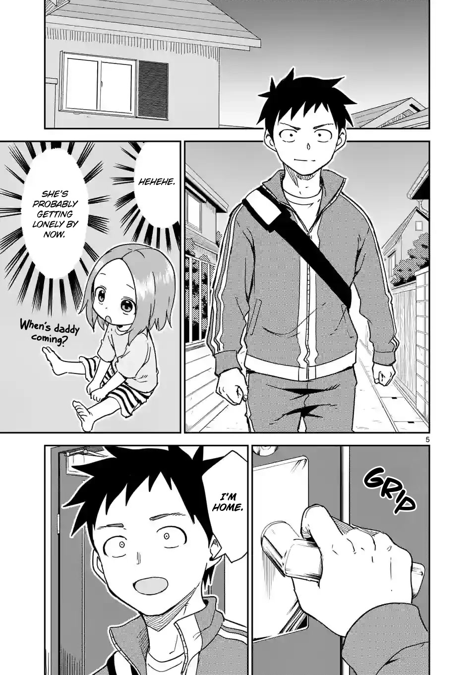 Karakai Jouzu no (Moto) Takagi-san Chapter 275 page 5 - Chapter 275