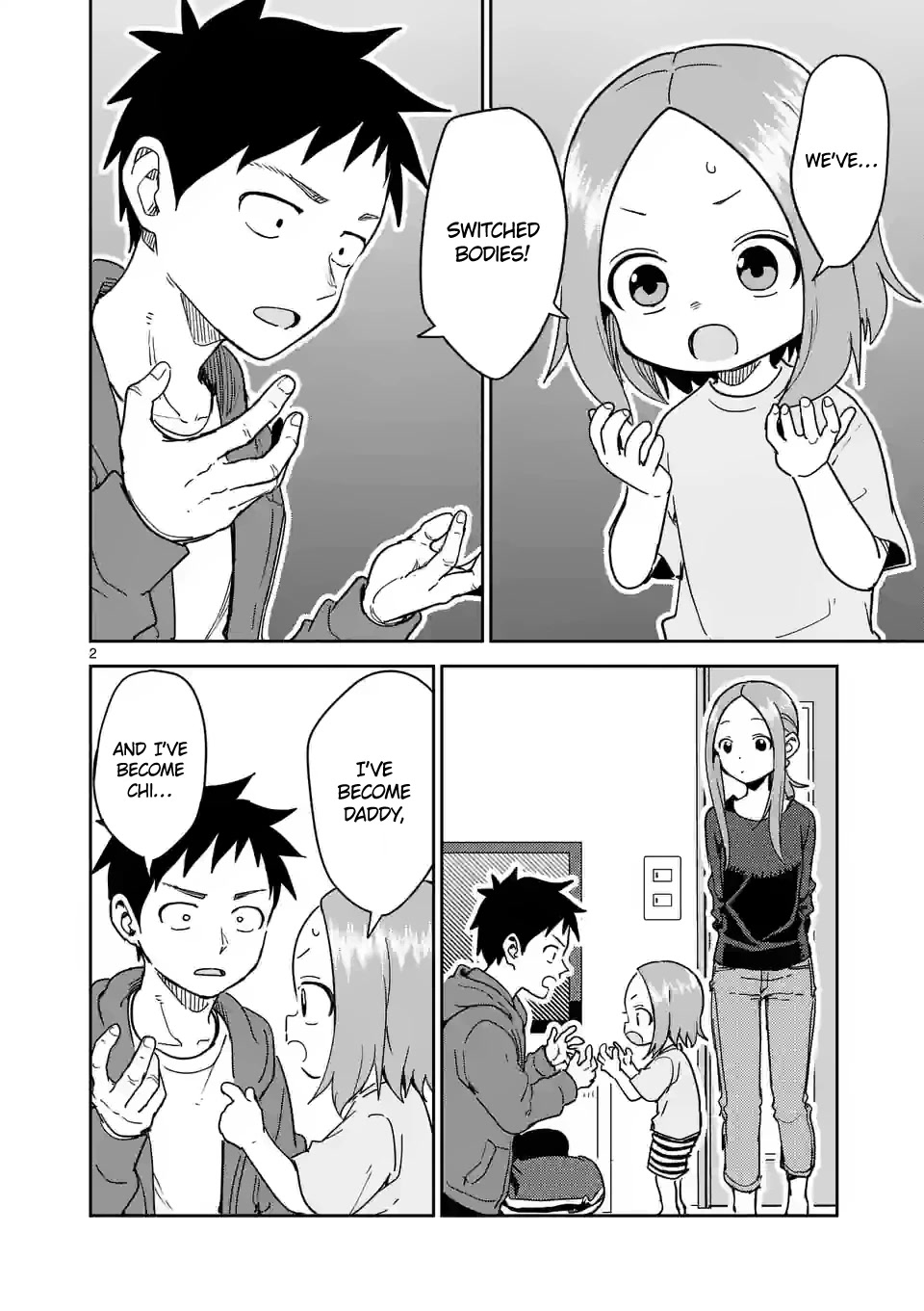Karakai Jouzu no (Moto) Takagi-san Chapter 277 page 2 - Chapter 277