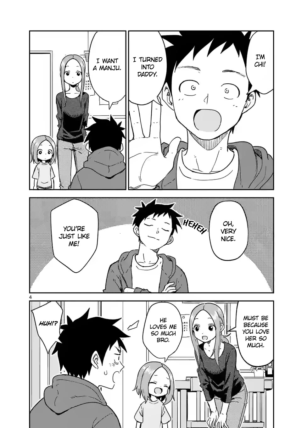 Karakai Jouzu no (Moto) Takagi-san Chapter 277 page 4 - Chapter 277