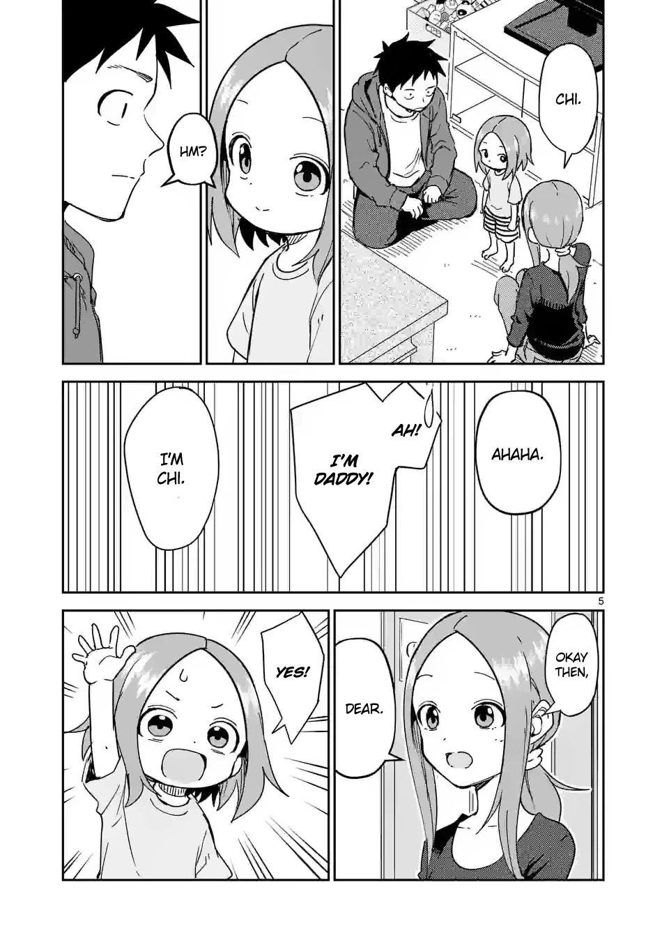 Karakai Jouzu no (Moto) Takagi-san Chapter 277 page 5 - Chapter 277