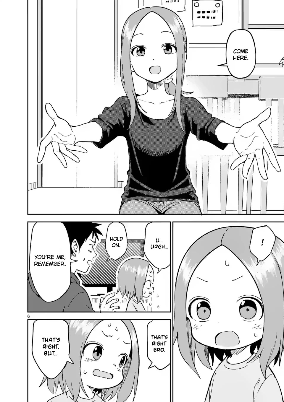 Karakai Jouzu no (Moto) Takagi-san Chapter 277 page 6 - Chapter 277