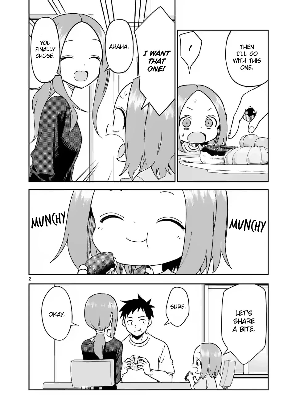 Karakai Jouzu no (Moto) Takagi-san Chapter 278 page 2 - Chapter 278