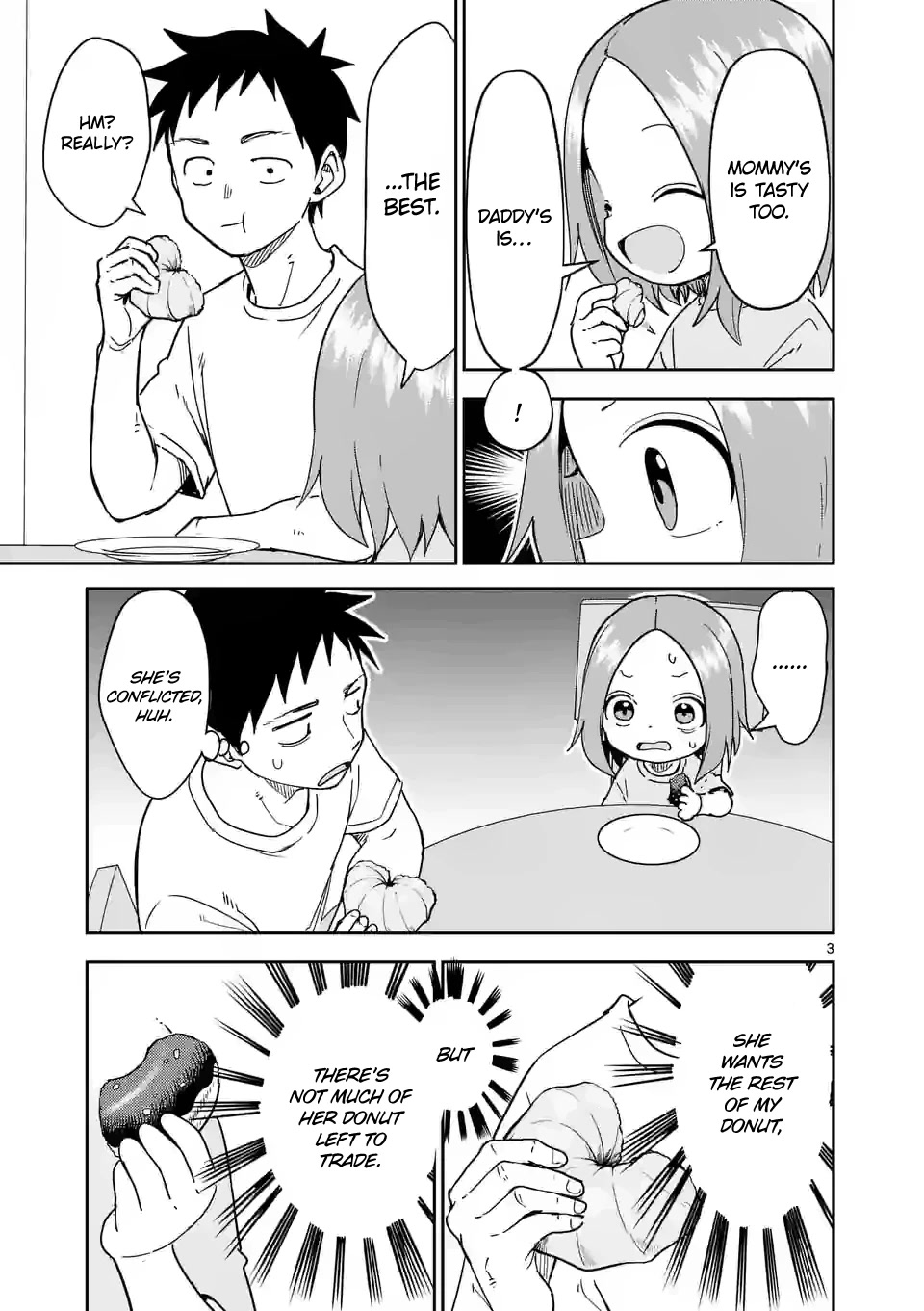 Karakai Jouzu no (Moto) Takagi-san Chapter 278 page 3 - Chapter 278
